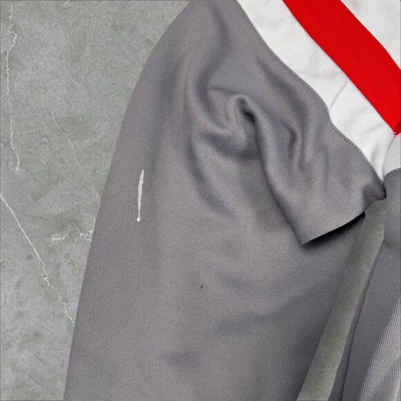 Vintage 80’s Adidas Warm Up Full Zip Run DMC Hip Hop Style Track Jacket - Large - Picture 6 of 8